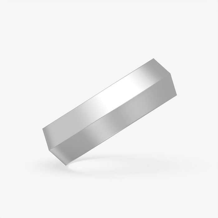 Knife Edge Wedding Band